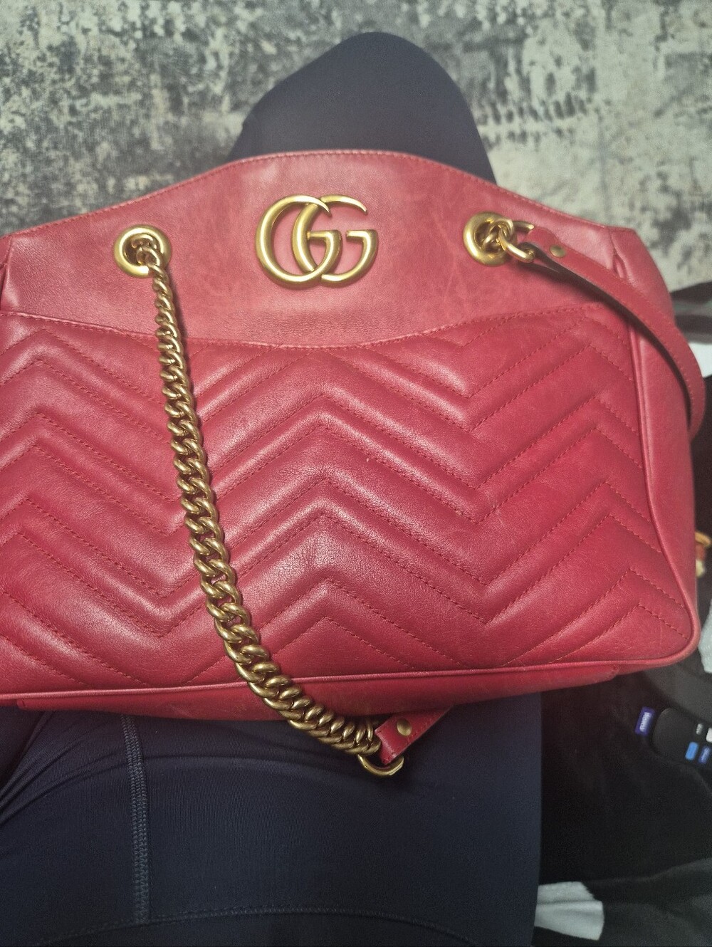 Gucci Red Handbag